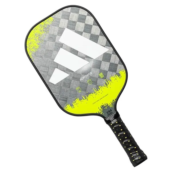 Vợt Pickleball Adidas Adipower ATTK 2 14mm Carbon Paddle Màu Xám Xanh - Pickleball - Vua Hàng Hiệu