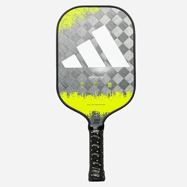 Vợt Pickleball Adidas Adipower ATTK 2 14mm Carbon Paddle Màu Xám Xanh - Pickleball - Vua Hàng Hiệu