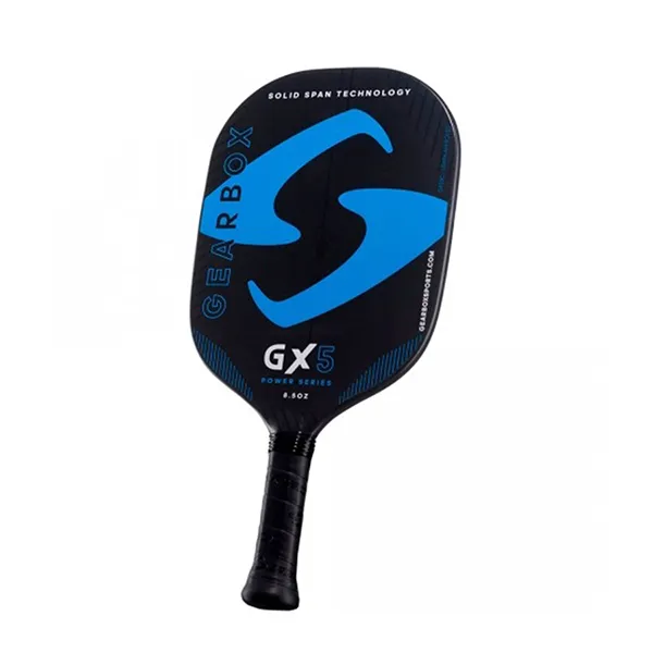 Vợt Pickleball Gearbox GX5 Blue Power Paddle Màu Đen/Xanh Blue - Pickleball - Vua Hàng Hiệu