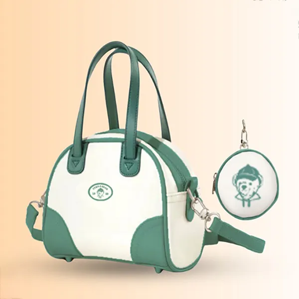 Túi Xách Tay Nữ TTWN BEAR TN3787-28900 Màu Be Xanh Size M