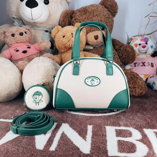 Túi Xách Tay Nữ TTWN BEAR TN3787-28900 Màu Be Xanh Size M