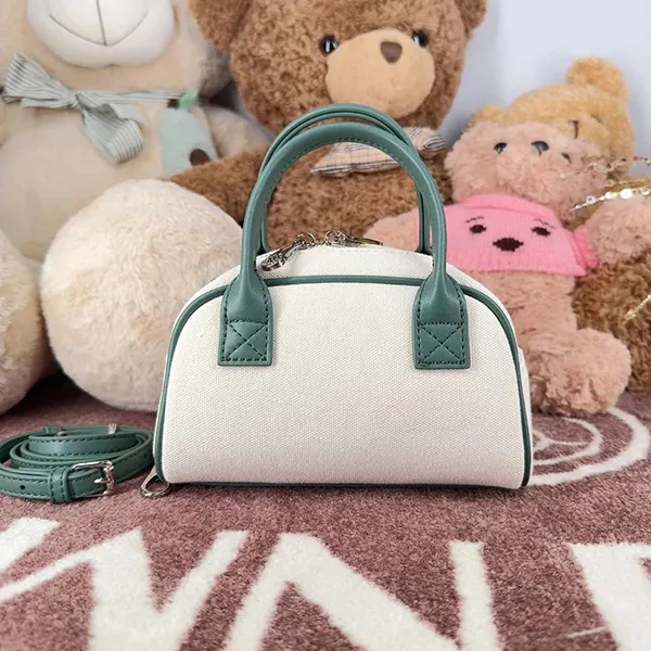 Túi Xách Tay Nữ TTWN BEAR TN3787-28900 Màu Be Xanh Size M