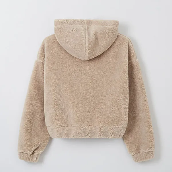 Áo Khoác Lông Spao Dumble Zip Up SPFZE4VG42-BG Màu Be - Thời trang - Vua Hàng Hiệu