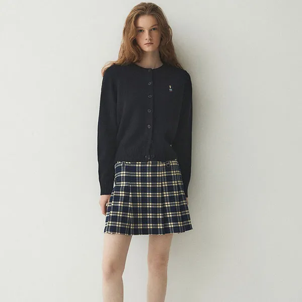 Áo Cardigan Nữ WHOAU Steve R-Neck Cardigan WHCKE4912F Màu Navy Size S - Thời trang - Vua Hàng Hiệu