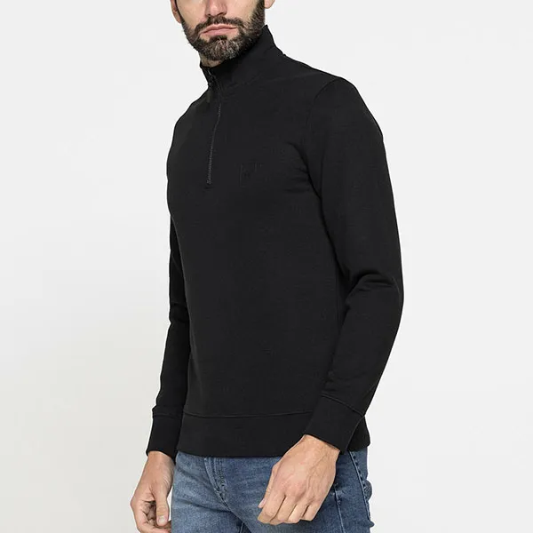 Áo Dài Tay Nam Carrera Jeans 844A0043A_06M Màu Đen Size M - Thời trang - Vua Hàng Hiệu