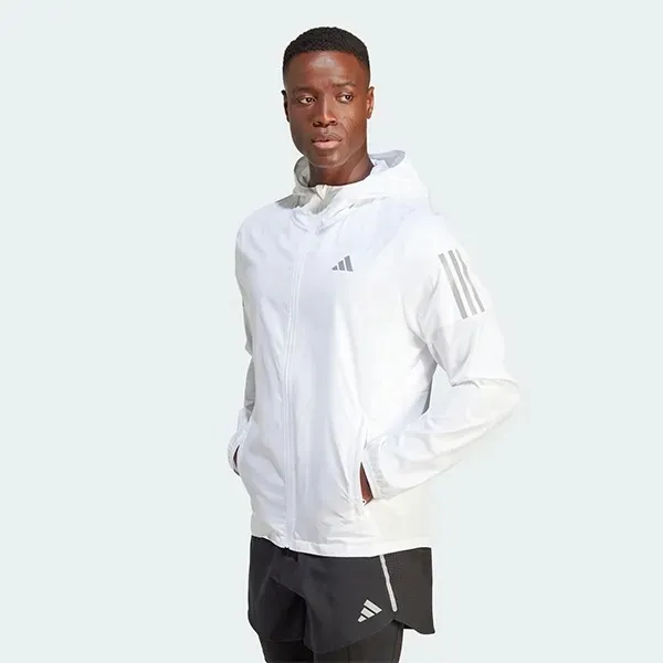 Áo Khoác Nam Adidas Own The Run Jacket IL4789 Màu Trắng Size M - Thời trang - Vua Hàng Hiệu