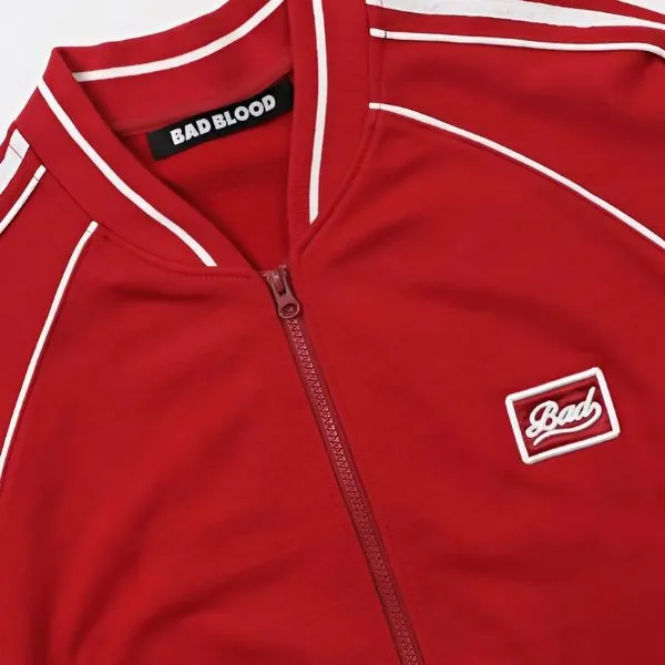 Áo Khoác Badblood Billy Jersey Windbreaker W-JKT24 025 Màu Đỏ Size S - Thời trang - Vua Hàng Hiệu