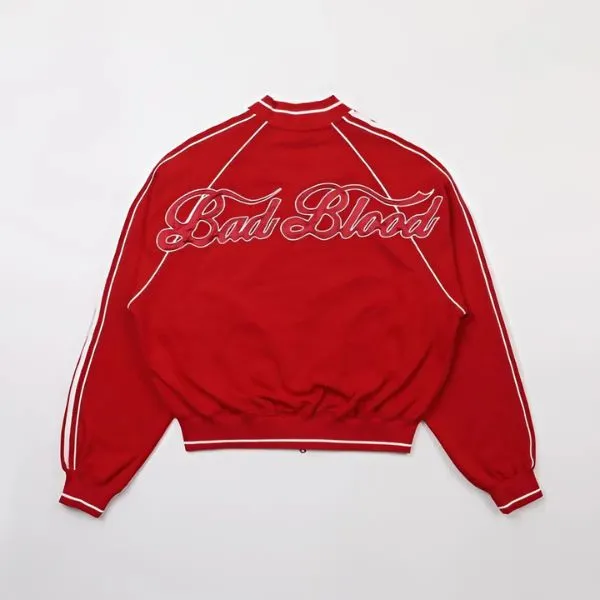 Áo Khoác Badblood Billy Jersey Windbreaker W-JKT24 025 Màu Đỏ Size S - Thời trang - Vua Hàng Hiệu