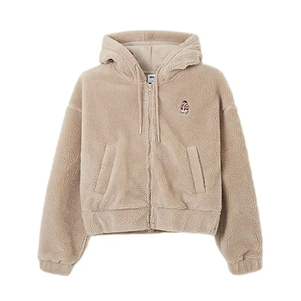 Áo Khoác Lông Spao Dumble Zip Up SPFZE4VG42-BG Màu Be - Thời trang - Vua Hàng Hiệu