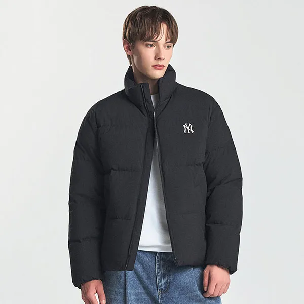 Áo Khoác MLB Curve Down New York Yankees 3ADJB1046-50BKS Màu Đen Size S