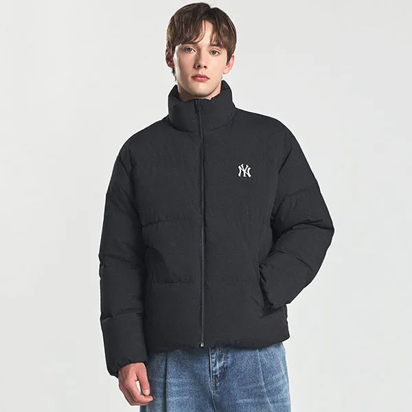 Áo Khoác MLB Curve Down New York Yankees 3ADJB1046-50BKS Màu Đen Size S
