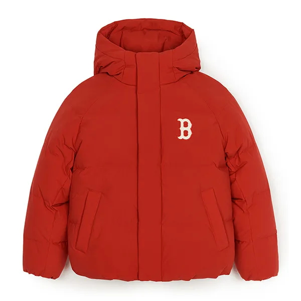 Áo Khoác MLB Varsity Hood Heavy Short Down Jkt Boston Red Sox 3ADJV1046-43RDD Màu Đỏ