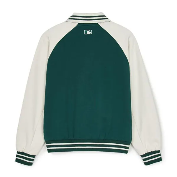 Áo Khoác MLB Varsity New York Yankees Jumper 3AJPV0444-50GND Màu Xanh Green Size S