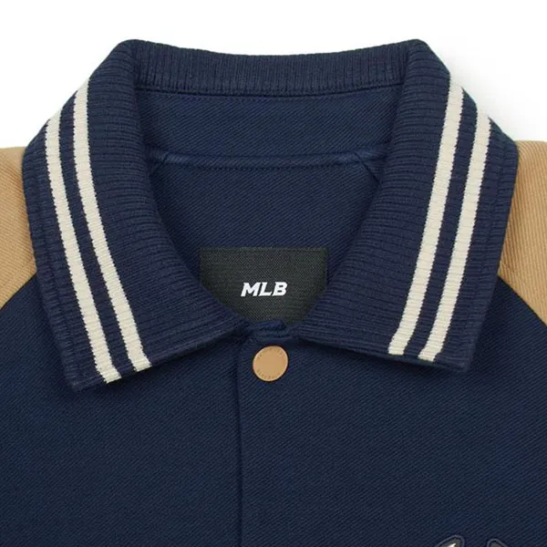 Áo Khoác MLB Varsity New York Yankees Jumper 3AJPV0444-50NYS Màu Xanh Navy