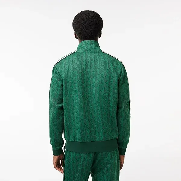 Áo Khoác Nam Lacoste Paris Bluza Z Monogramem SH1368 - QIJ Màu Xanh Lá Size 4