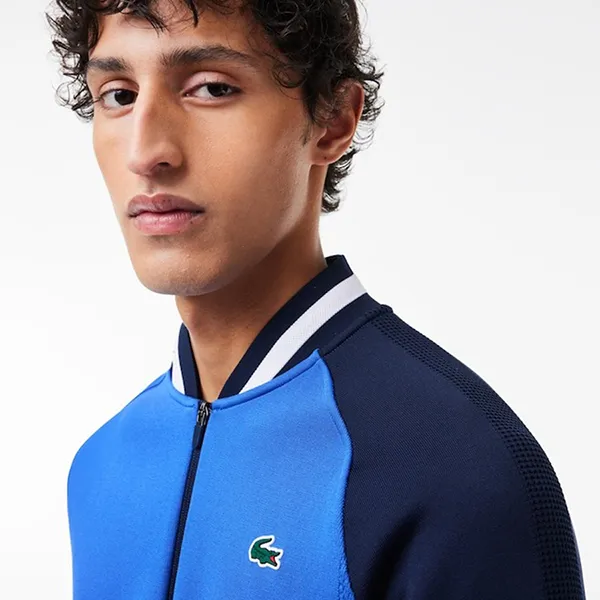 Áo Khoác Nam Lacoste X Daniil Medvedev Ultra Dry Tennis Jacket SH7540-IUU Màu Xanh Đen Size 3 - Thời trang - Vua Hàng Hiệu