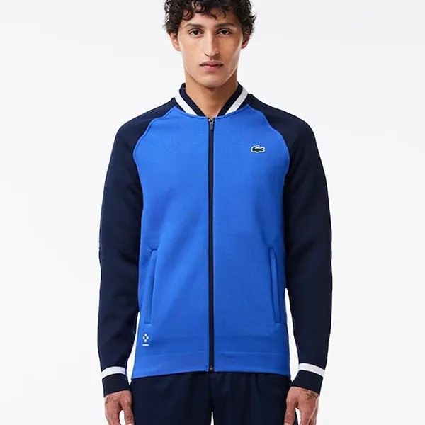 Áo Khoác Nam Lacoste X Daniil Medvedev Ultra Dry Tennis Jacket SH7540-IUU Màu Xanh Đen Size 3 - Thời trang - Vua Hàng Hiệu