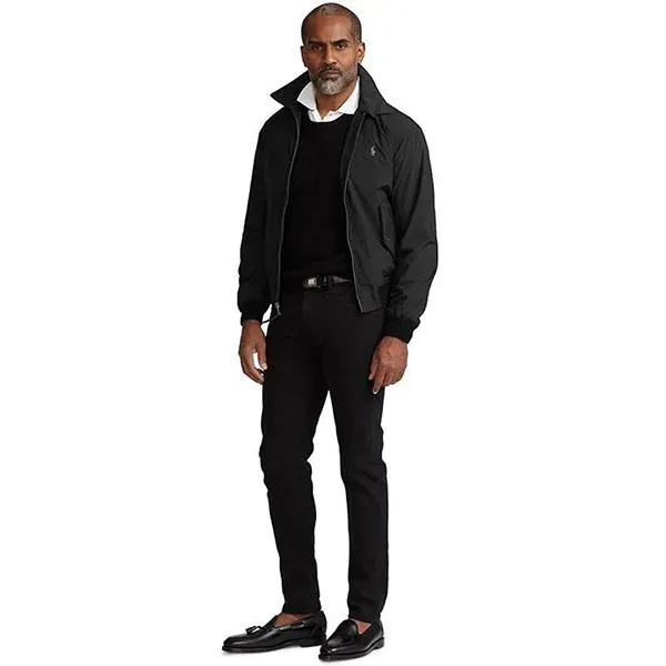 Áo Khoác Nam Ralph Lauren Packable Windbreaker Jacket Black 2229003 - BLK Màu Đen Size S