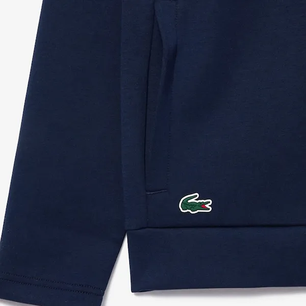 Áo Khoác Nỉ Nam Lacoste Men's Miami Open Edition Tennis Sweatshirt SH8386-166 Màu Xanh Navy Size 4