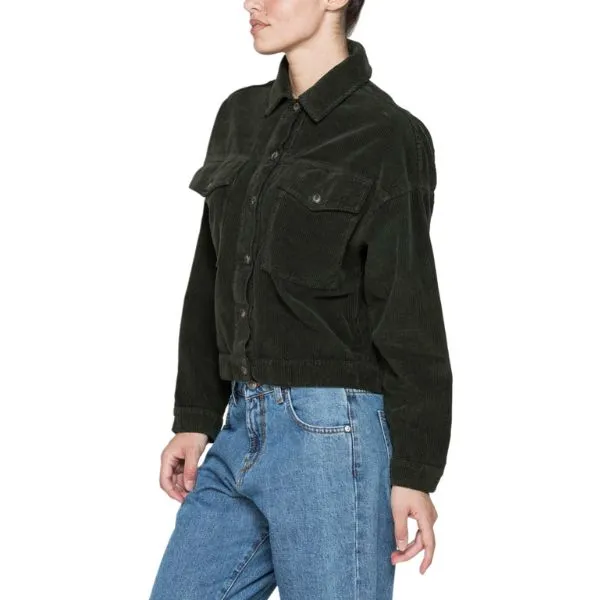 Áo Khoác Nữ Carrera Jeans 4911051R_774 Màu Xanh Rêu Size M