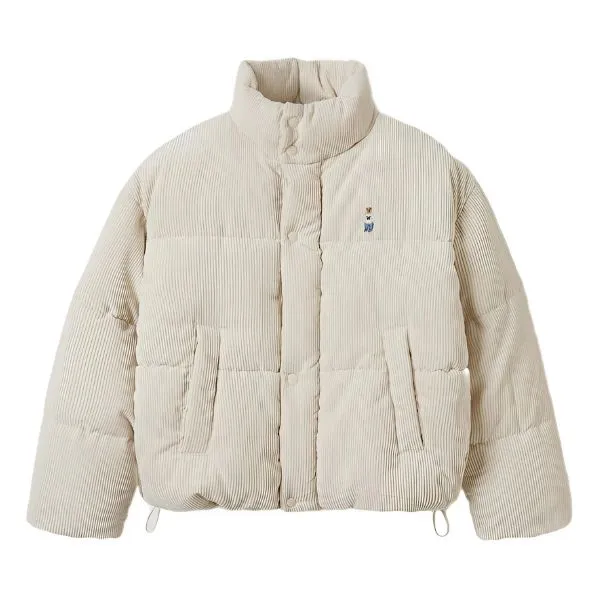 Áo Khoác Nữ WHOAU Steve Corduroy Padding WHJPE4V14F Màu Trắng Ngà Size S - Thời trang - Vua Hàng Hiệu
