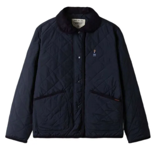 Áo Khoác Nữ WHOAU Steve Quilting Jacket WHJJE4913F Màu Xanh Navy - Thời trang - Vua Hàng Hiệu
