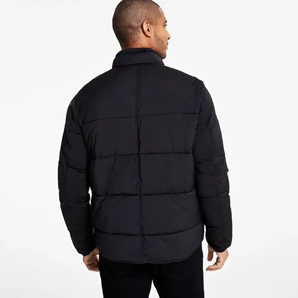 Áo Khoác Phao Nam Calvin Klein CK Men's Stretch Medium Weight Moto Jacket 255535 - BLK Màu Đen Size S - Thời trang - Vua Hàng Hiệu