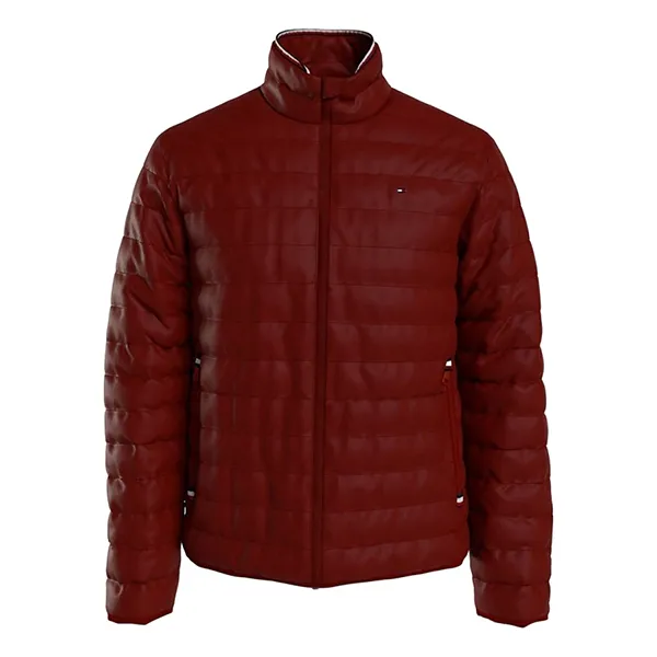 Áo Khoác Phao Nam Tommy Hilfiger Jacket 78J6192 - 601 Màu Đỏ Thẫm Size L - Thời trang - Vua Hàng Hiệu