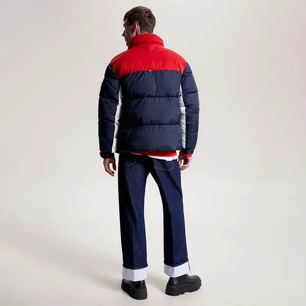 Áo Khoác Phao Nam Tommy Hilfiger TH Warm Recycled New York Puffer Jacket MW32770 - 970 Phối Màu Size M