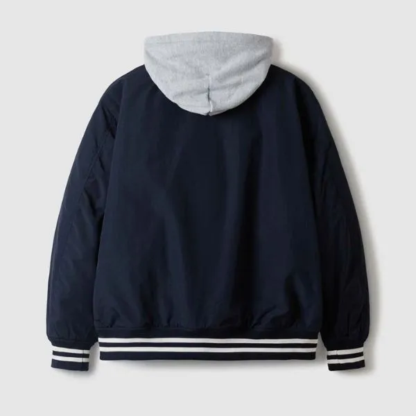 Áo Khoác WHOAU Hood Varsity Jumper WHJJE4T15U Màu Xanh Navy - Thời trang - Vua Hàng Hiệu