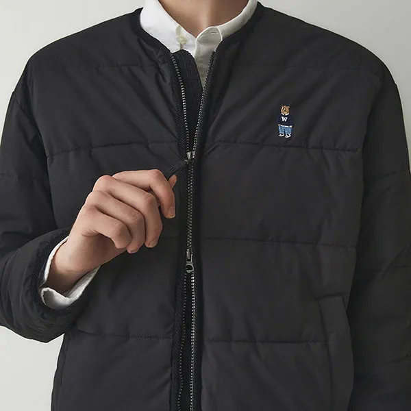 Áo Khoác WHOAU Light Padded Jacket WHJPE49110 Màu Đen - Thời trang - Vua Hàng Hiệu