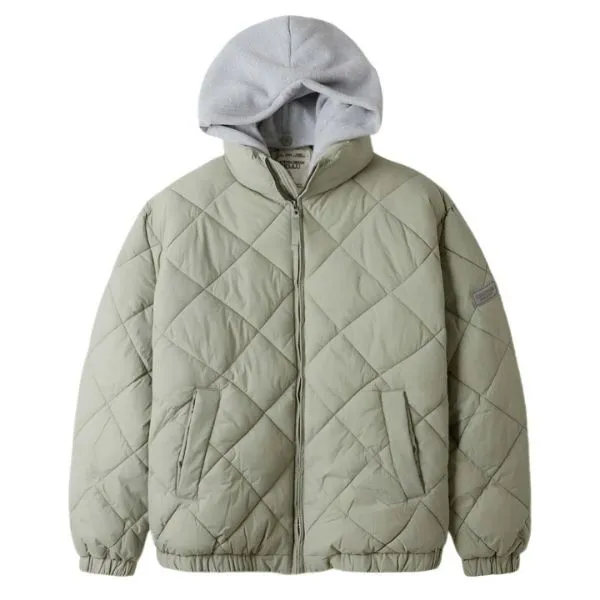Áo Khoác WHOAU Quilting Jumper WHJJE4911U Màu Xanh Khaki - Thời trang - Vua Hàng Hiệu