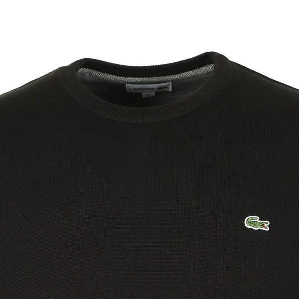 Áo Len Nam Lacoste Jumper AH3467 - 031 Màu Đen Size 4 - Thời trang - Vua Hàng Hiệu