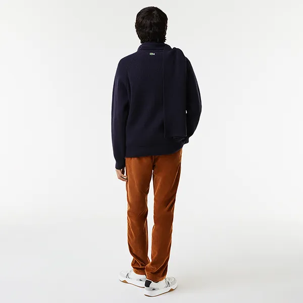 Áo Len Nam Lacoste Men's Crocodile Sweater AH0734 166 Màu Xanh Navy Size 2 - Thời trang - Vua Hàng Hiệu