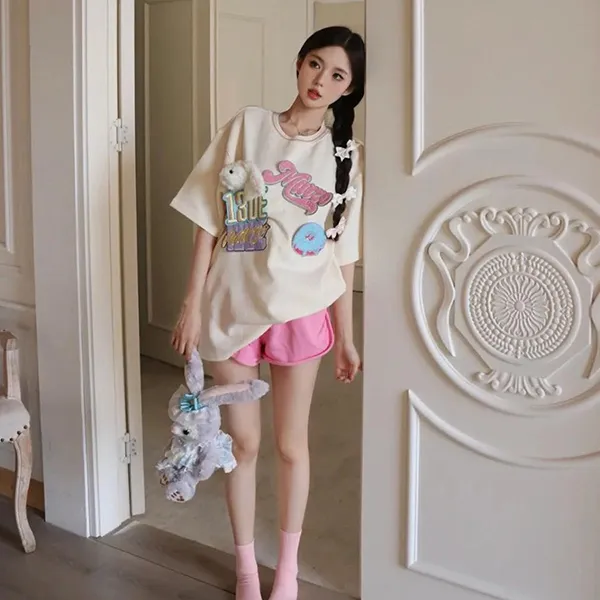 Áo Phông Nữ 13 De Marzo In White FR24X100301101 Tshirt Màu Trắng Size S