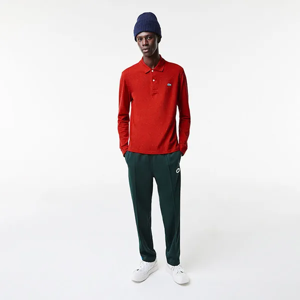 Áo Polo Dài Tay Nam Lacoste Men's Classic Fit Speckled Print Polo PH2421-7CQ Màu Đỏ Size 4 - Thời trang - Vua Hàng Hiệu