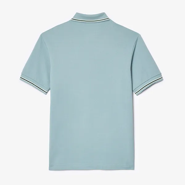 Áo Polo Nam Lacoste x Le Fleur Heavy Piqué Classic Polo Shirt PH5138-5QY Màu Xanh Da Trời Size M - Thời trang - Vua Hàng Hiệu