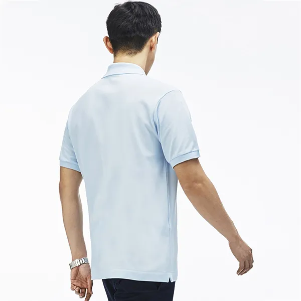 Áo Polo Nam Lacoste Men Blue L.12.12 Shirt Light Blue Màu Xanh Nhạt Size 4