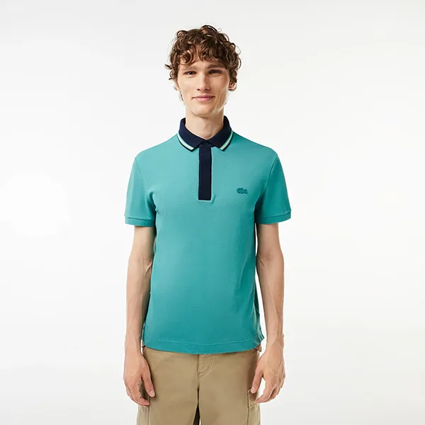 Áo Polo Nam Lacoste Men’s Smart Paris PH6238 SI0 Màu Xanh Size 4