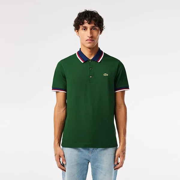 Áo Polo Nam Lacoste Regular Fit Green PH3461-132 Màu Xanh Lá Size 3 - Thời trang - Vua Hàng Hiệu
