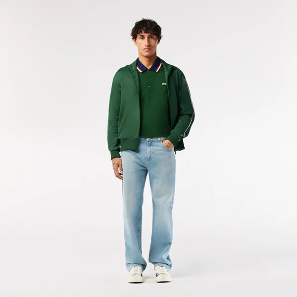 Áo Polo Nam Lacoste Regular Fit Green PH3461-132 Màu Xanh Lá Size 3 - Thời trang - Vua Hàng Hiệu