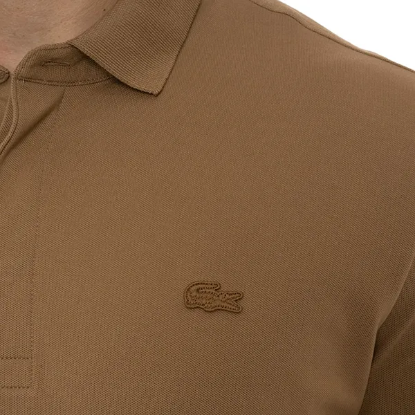 Áo Polo Nam Lacoste Regular Fit Paris PH5522 Six Cookie Màu Nâu Size 5