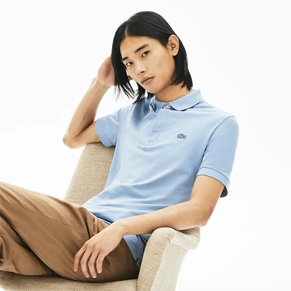 Áo Polo Nam Lacoste Regular Fit Polo Shirt PH5522-Z0G Màu Xanh Dương Size 3 - Thời trang - Vua Hàng Hiệu