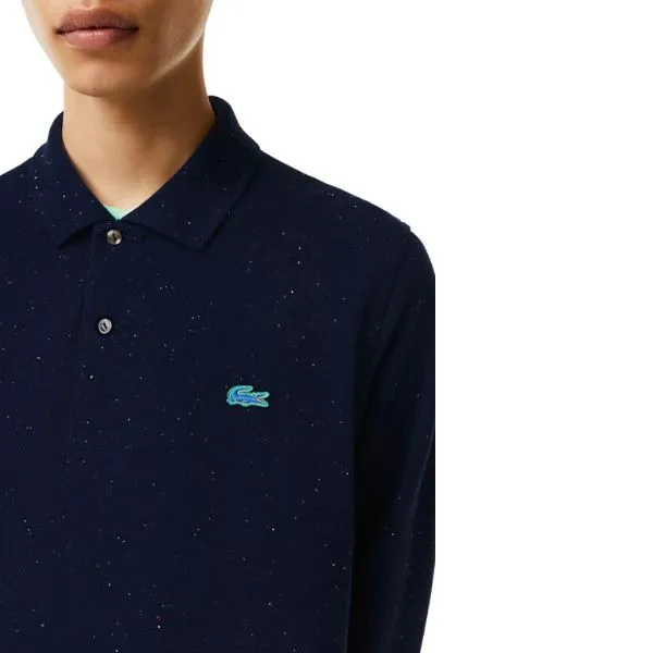 Áo Polo Nam Lacoste Speckled Shirt PH2421-7CG Màu Xanh Than Size 4 - Thời trang - Vua Hàng Hiệu