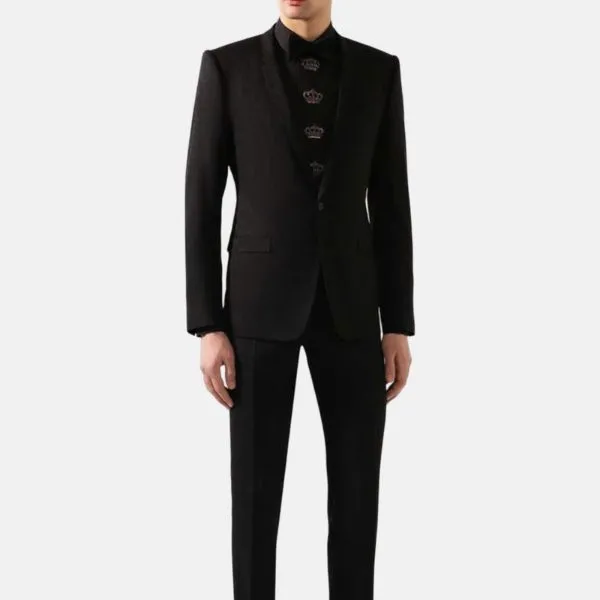 Áo Sơ Mi Nam Dolce & Gabbana D&G Shirt G5HH6Z GEM00 Màu Đen Size 38 - Thời trang - Vua Hàng Hiệu
