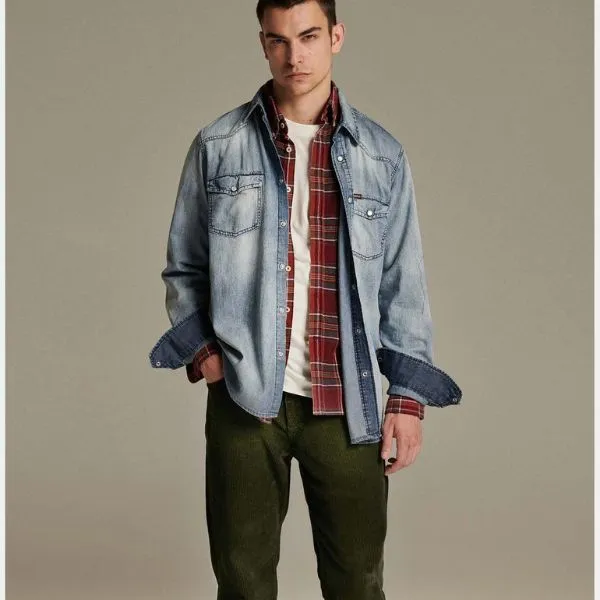 Áo Sơ Mi Nam Carrera Jeans 210A1005X_711 Màu Xanh Đậm Size M - Thời trang - Vua Hàng Hiệu