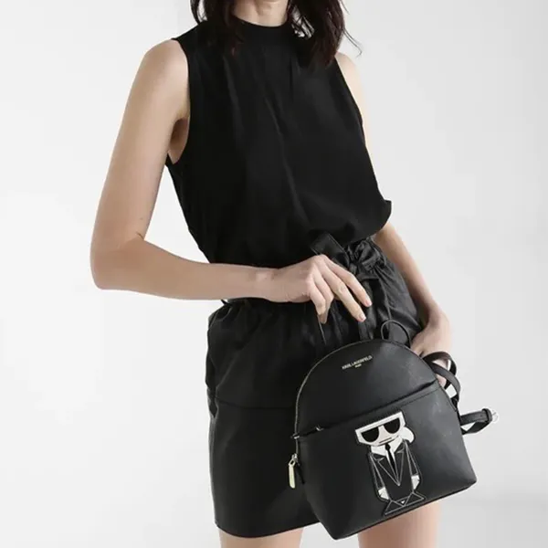 Balo Nữ Karl Lagerfeld Backpack Maybell Black Màu Đen