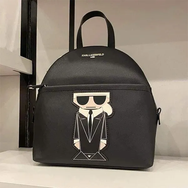 Balo Nữ Karl Lagerfeld Backpack Maybell Black Màu Đen