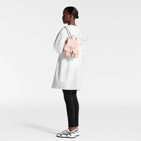 Balo Nữ Louis Vuitton LV Backup Backpack M47074 Màu Hồng Nhạt N-QU - Túi xách - Vua Hàng Hiệu