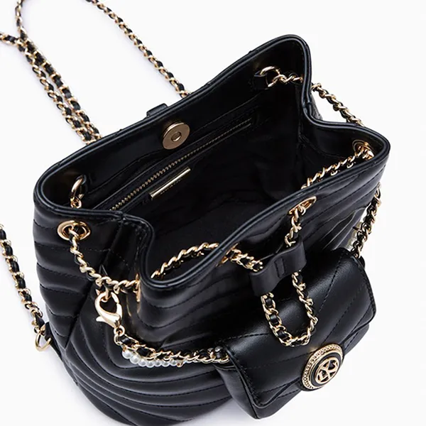 Balo Nữ Lyn Starry Backpack Black LL24SBF012 Màu Đen